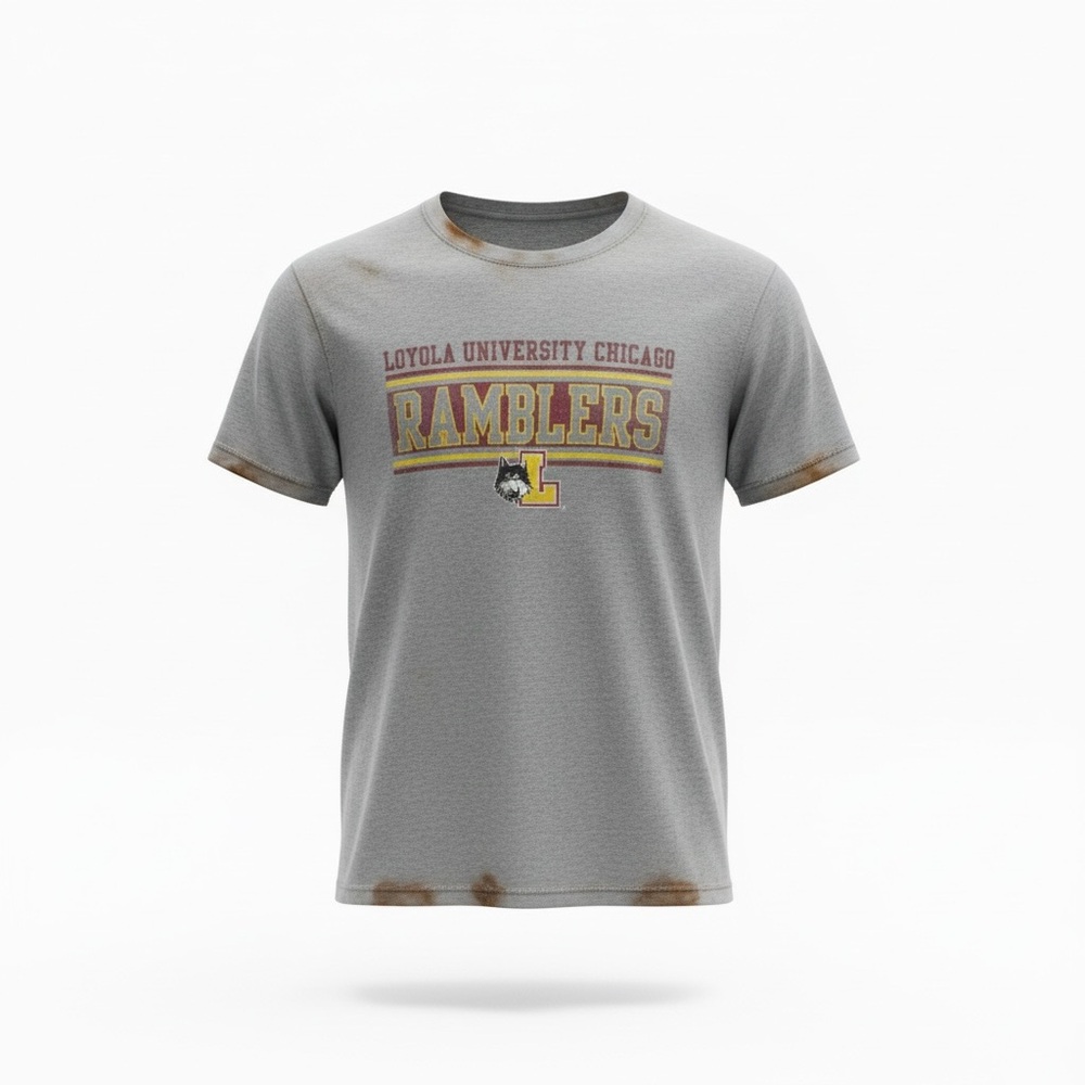 Rivalry threads Men’s  Large Gray Loyola University Chicago Ramblers NWT